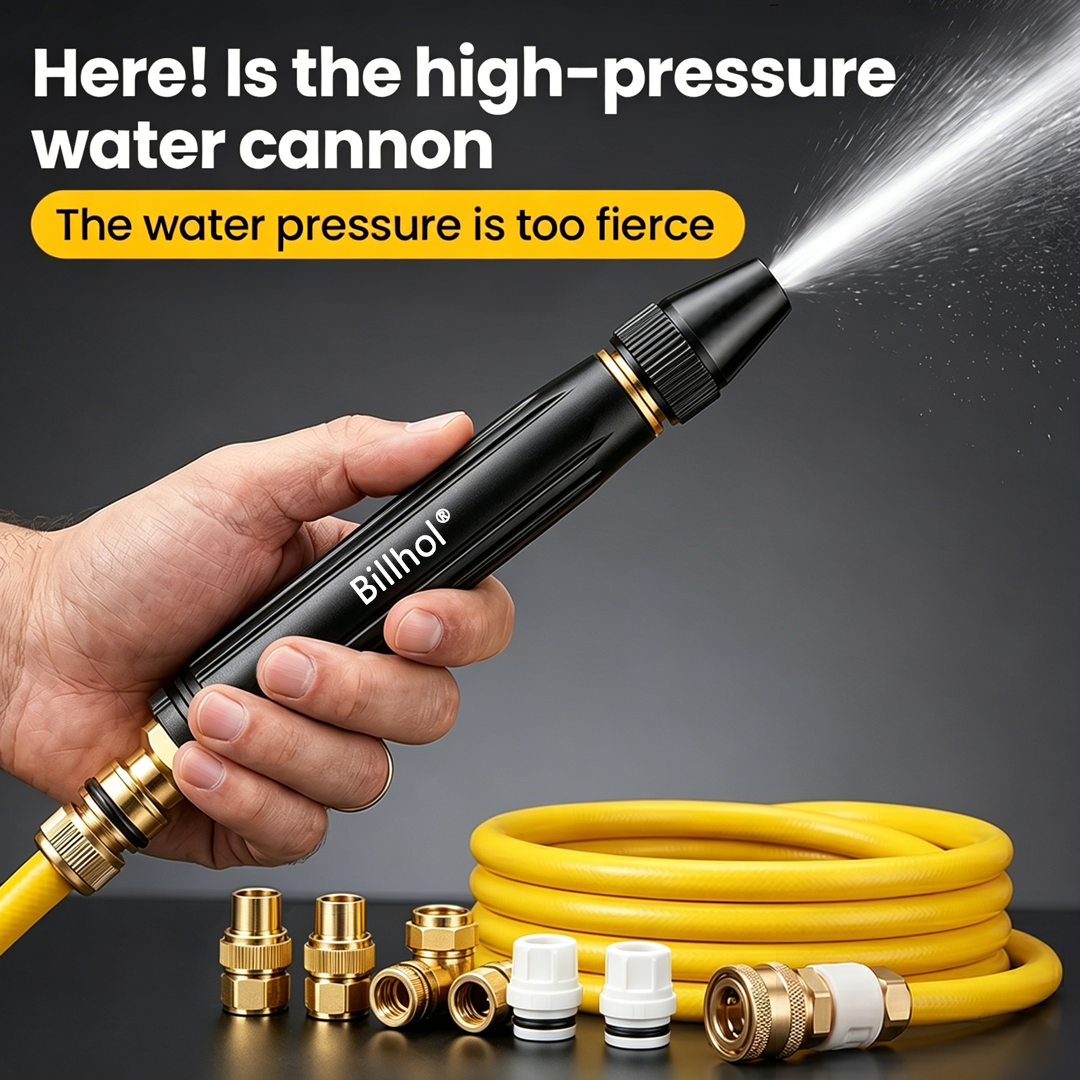 Billhol® 💯Home high-pressure car wash water gun , a must-have for watering plants and vegetables, and car washing.👍💦