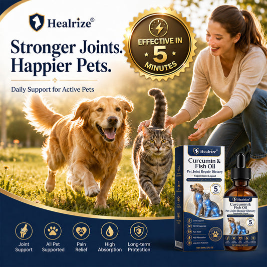 70 🌟 Official Store | Healrize® Pet Joint Care Drops