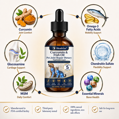 70 🌟 Official Store | Healrize® Pet Joint Care Drops