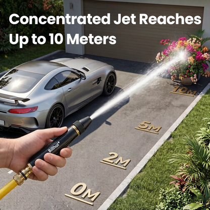 Billhol® 💯Home high-pressure car wash water gun , a must-have for watering plants and vegetables, and car washing.👍💦