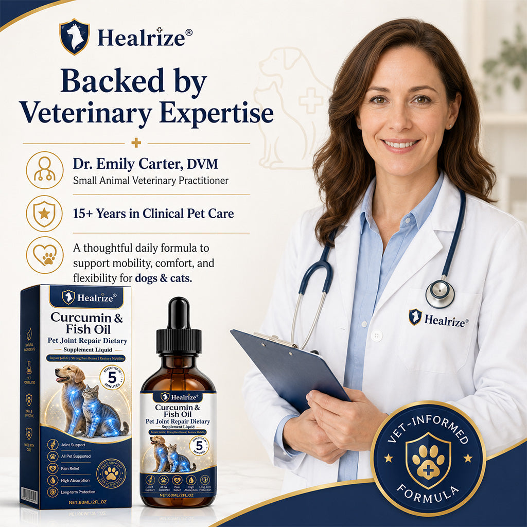 70 🌟 Official Store | Healrize® Pet Joint Care Drops