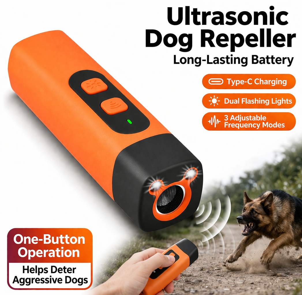 🔥Creawel® Handheld Ultrasonic Dog Bark Control Device