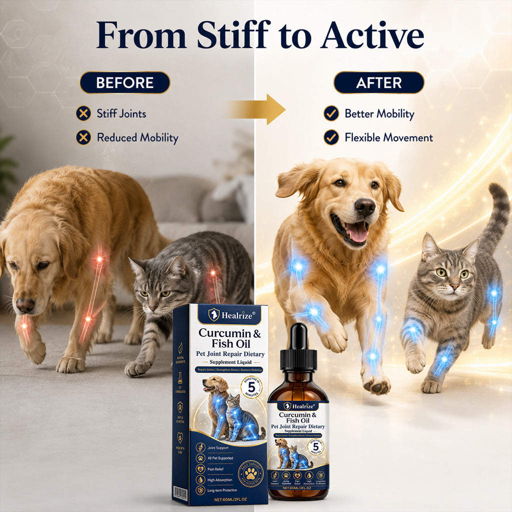 70 🌟 Official Store | Healrize® Pet Joint Care Drops