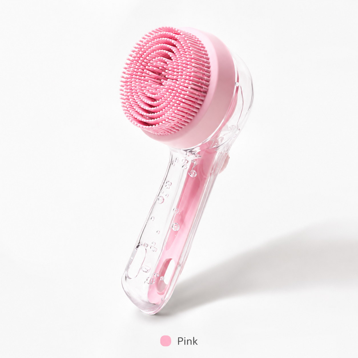 Pet Bath Brush with Built-In Shampoo Dispenser