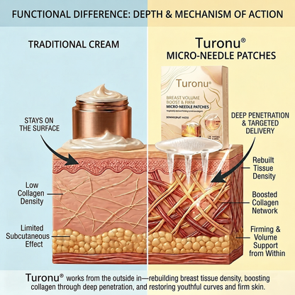 💥Turonu® 💔 Targeted Breast Enhancement Advanced Nano Microneedle Patch💃