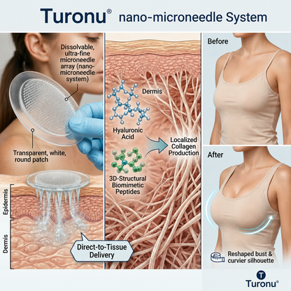 💥Turonu® 💔 Targeted Breast Enhancement Advanced Nano Microneedle Patch💃