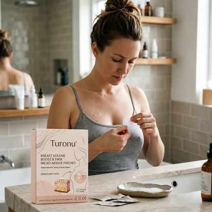 💥Turonu® 💔 Targeted Breast Enhancement Advanced Nano Microneedle Patch💃