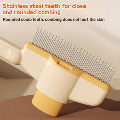 🔥Creawel®3-in-1 NanoCare Pet Flea Comb Grooming Brush ☑️ Removes Fleas, Cleans Fur & Massages Skin