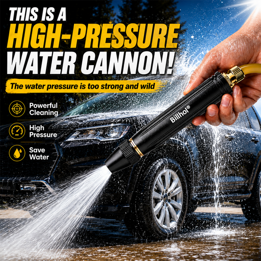 Billhol® 💯Home high-pressure car wash water gun , a must-have for watering plants and vegetables, and car washing.👍💦