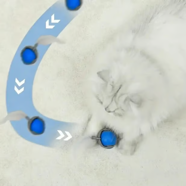 🔥Creawel® Interactive Electric Rolling Ball with Teasing Tail