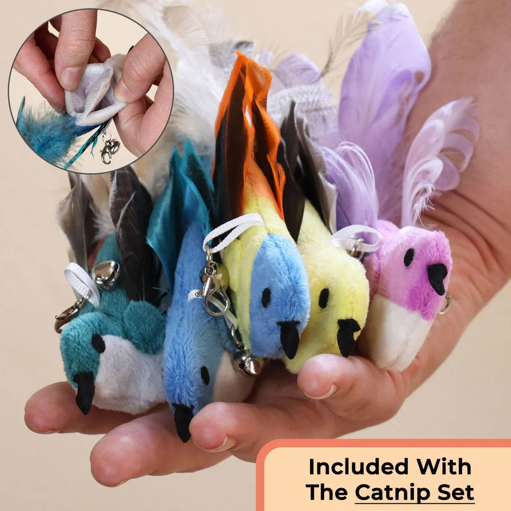 🐶The Creawel® Interactive Bird Simulation Cat Toy Set