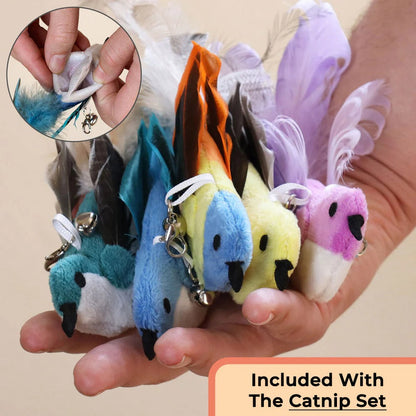 🐶The Creawel® Interactive Bird Simulation Cat Toy Set